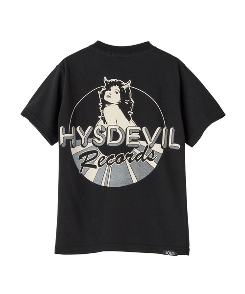 ジョーイヒステリック EVIL Tシャツ y2k JOEY HYSTERIC tシャツ HYS DEVIL RECORDS Tシャツ キッズ 子供服