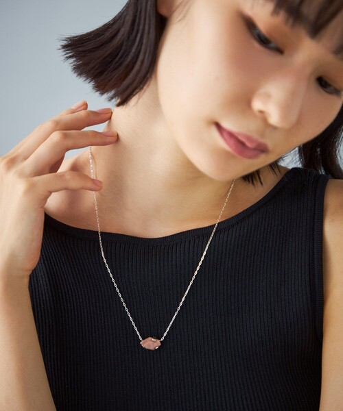 Jouete（ジュエッテ） ネックレス 「ジェム」 ネックレス サンストーン