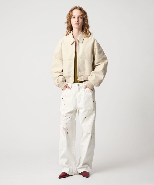 6 ジーンズ デニム デニムパンツ 「timemachine」PAINT PAINTER PANTS