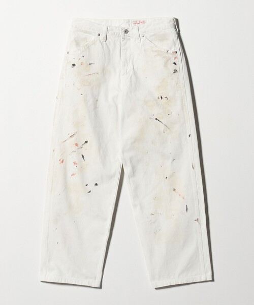 6 ジーンズ デニム デニムパンツ 「timemachine」PAINT PAINTER PANTS