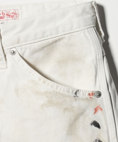 6 ジーンズ デニム デニムパンツ 「timemachine」PAINT PAINTER PANTS