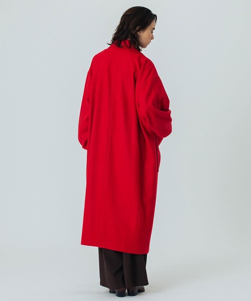 ステンカラーコート コート (mici)VOLUME SLEEVE COAT レディースの画像