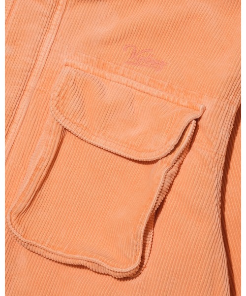 KEBOZケボズ　ブルゾン上下セットアップ　コーデュロイ　ドローコード　XL KEBOZ（ケボズ） コート ジャケット WASHED CORDUROY HOODED JACKET