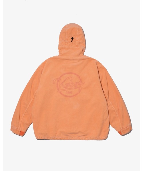 KEBOZ（ケボズ） コート ジャケット WASHED CORDUROY HOODED JACKET