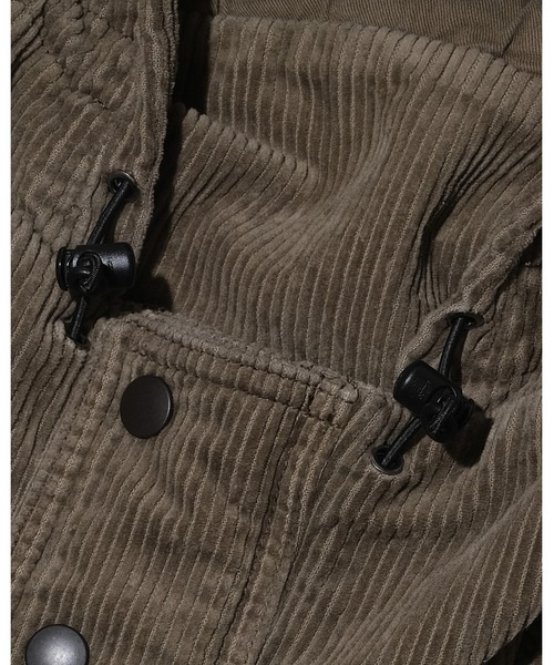 KEBOZ（ケボズ） コート ジャケット WASHED CORDUROY HOODED JACKET
