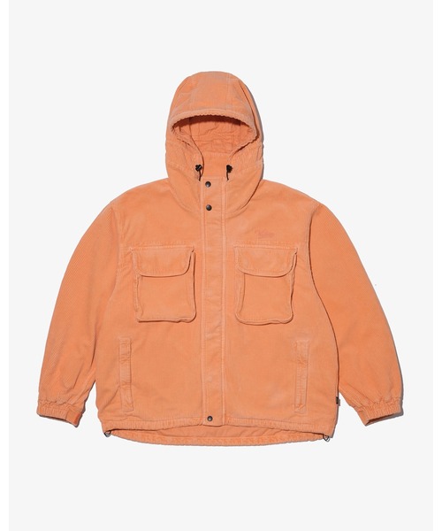 KEBOZ（ケボズ） コート ジャケット WASHED CORDUROY HOODED JACKET