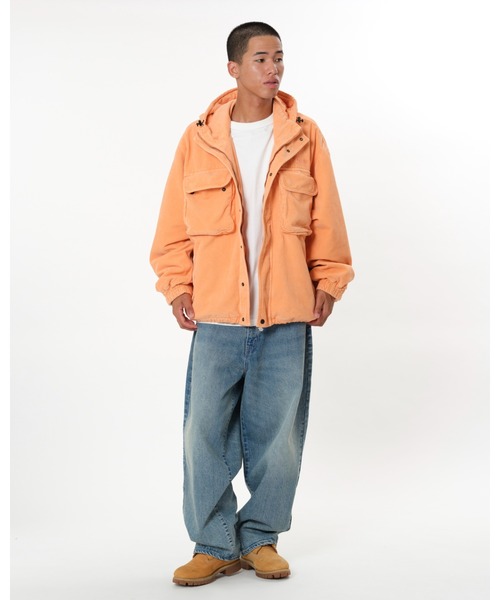 KEBOZ（ケボズ） コート ジャケット WASHED CORDUROY HOODED JACKET
