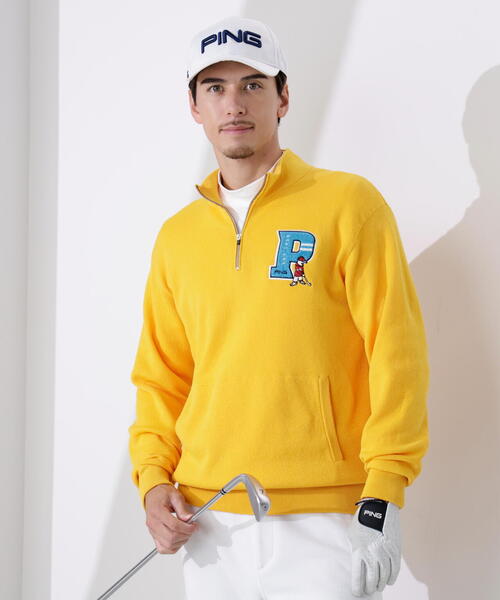PING（ピン） セーター ニット 「PING APPAREL」コットンライクハーフ