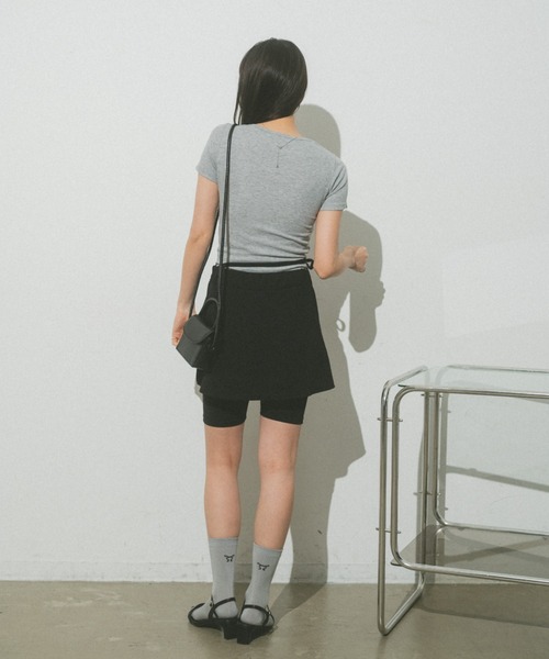 「VANNIE U」 半袖Tシャツ FREE ブラック レディース_画像2