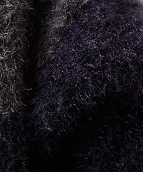 MK MICHEL KLEIN HOMME セーター ニット マーブルシャギーニット