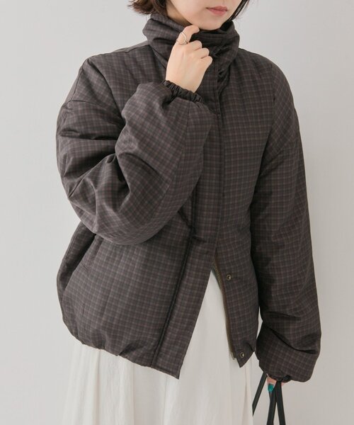 mystic（ミスティック） ダウンコート ダウンジャケット 中綿チェック