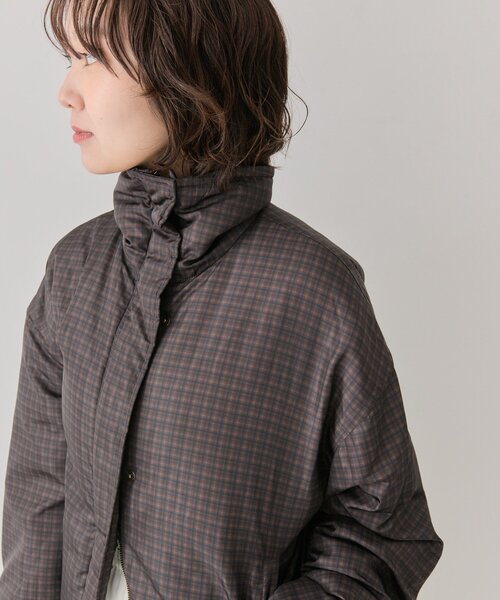 mystic（ミスティック） ダウンコート ダウンジャケット 中綿チェック