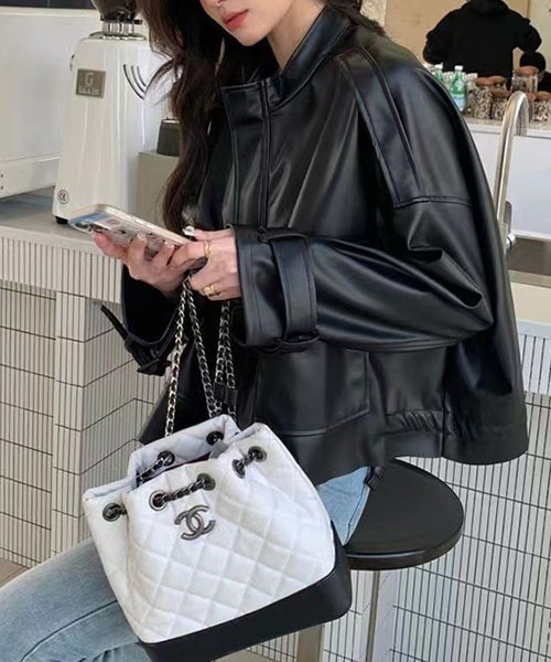 DIESEL ディーゼル ライダース コーティングジャケット ハイネック y2k gossip!ロサンゼルス ジャケット テーラードジャケット Y2Kハイネック