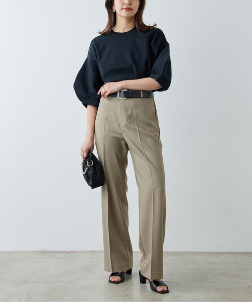 Drawing Numbers（ドローイングナンバーズ） 7分袖ニット 38 グレー