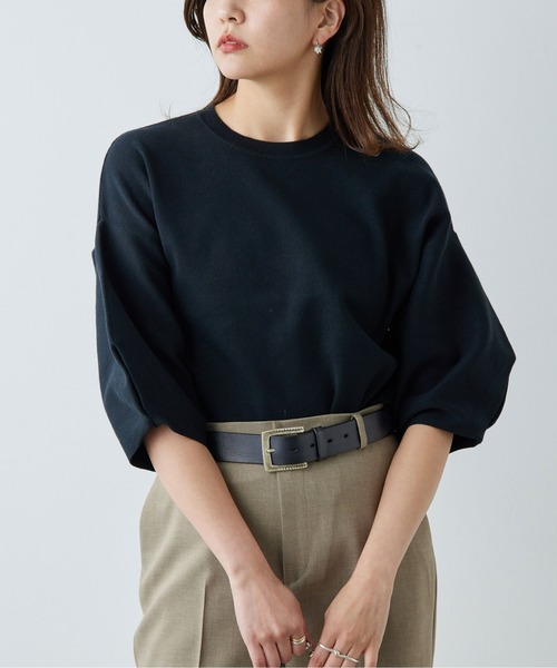 Drawing Numbers（ドローイングナンバーズ） 7分袖ニット 38 グレー