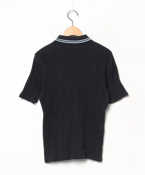 「FRED PERRY」 半袖ポロシャツ 10 ブラック レディースの画像