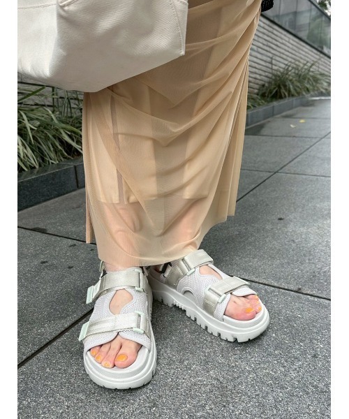 SHAKA（シャカ） フラットサンダル「emmiコラボ」 24cm ミント