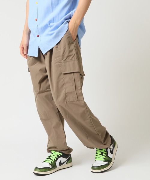 00s goa パラシュート フレア カーゴパンツ 麻綿 ゴア ユニセックス 00s goa パラシュート フレア カーゴパンツ 麻綿 ゴア ユニセックス