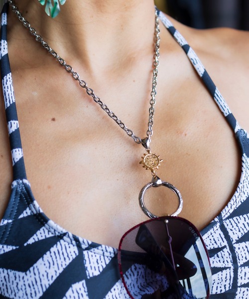 IRIEBEACH（アイリービーチ） ネックレス SUN GLASSES HOLDER necklace