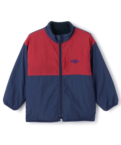 minimal（ミニマル） ブルゾン アウター リバーシブル配色ボアアウター