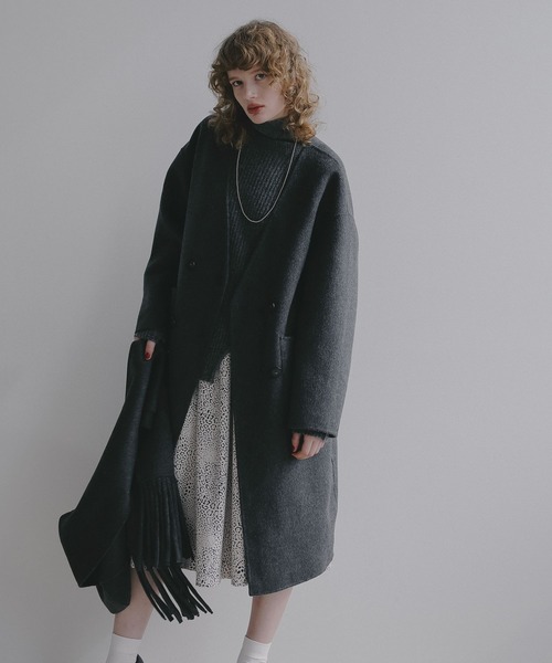 BAYFLOW（ベイフロー） ノーカラーコート コート 「EF(エフ)」リバー