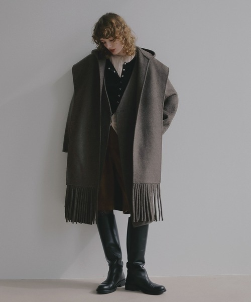 BAYFLOW（ベイフロー） ノーカラーコート コート 「EF(エフ)」リバー