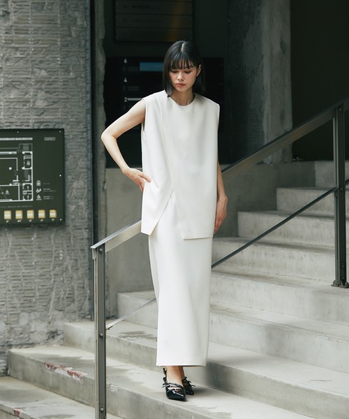 「SMILE ORCHID」 セットアップ M アイボリー レディース_画像2