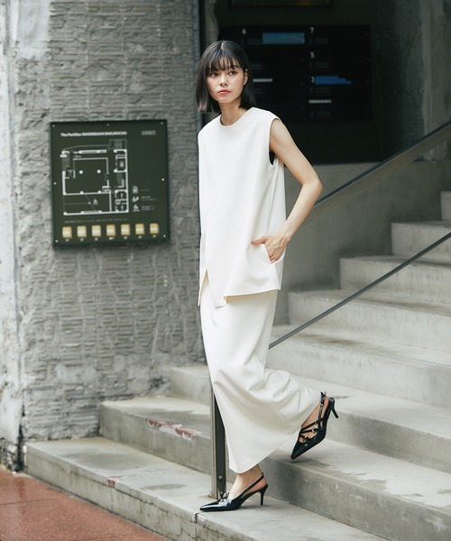 「SMILE ORCHID」 セットアップ M アイボリー レディース_画像4