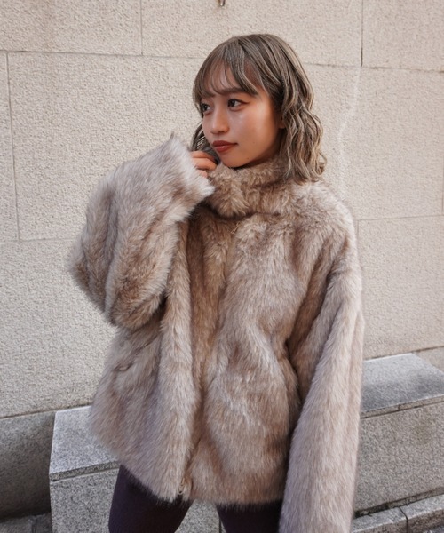 gossara（ゴサラ） コート アウター 「ZOZO限定」フェイクファー