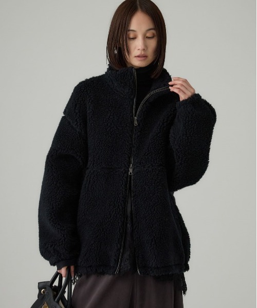 BABYLONE（バビロン） ブルゾン アウター ウールボアブルゾン