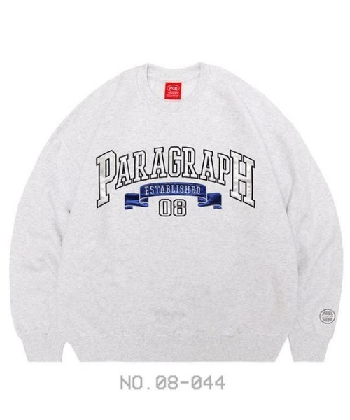 Paragraph（パラグラフ） スウェットカットソー FREE チャコールグレー