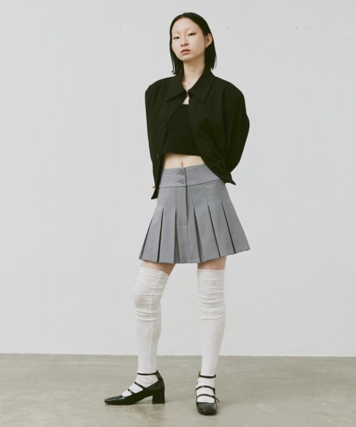 「FEKETE」 キュロット MEDIUM グレー レディース_画像9