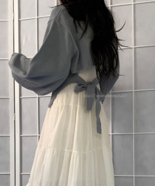 「emi+」 「ABITOKYO」長袖ニット FREE ブラック レディース_画像8