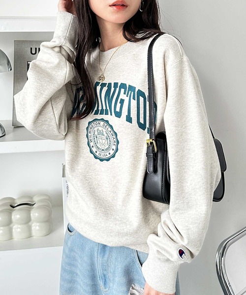 Champion（チャンピオン） スウェットカットソー MEDIUM オートミール