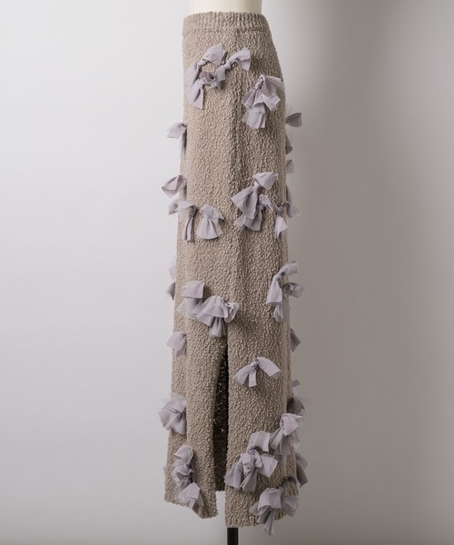 「J1U by LA BELLE ETUDE」 タイトスカート 1 ネイビー レディース_画像4