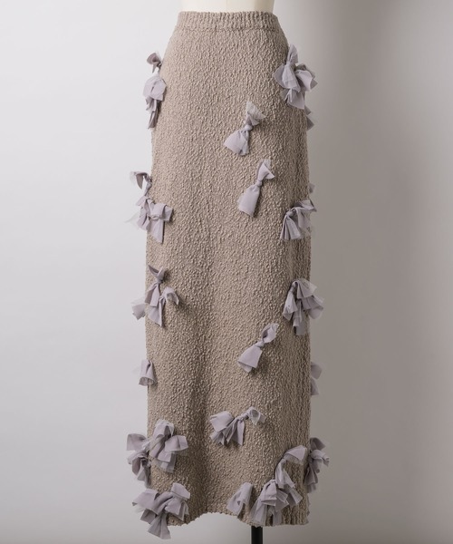 「J1U by LA BELLE ETUDE」 タイトスカート 1 ネイビー レディース_画像5