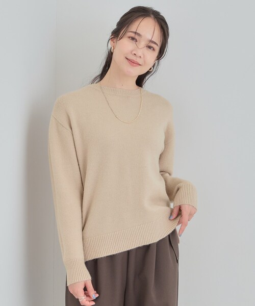 DRESKIP（ドレスキップ） ニット セーター 「S-LL/洗濯機可」さりげ