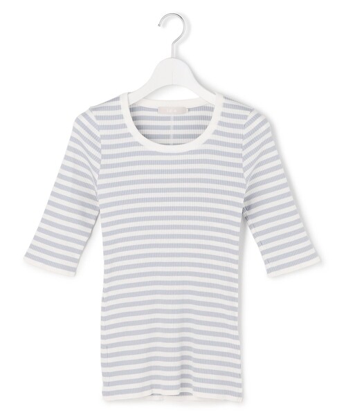 ICB（アイシービー） tシャツ 4×2リブ プルオーバーカットソー