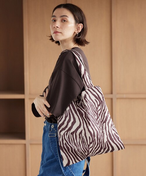 BEAUTY＆YOUTH UNITED ARROWS トートバッグ ゼブラ パッカブル トート