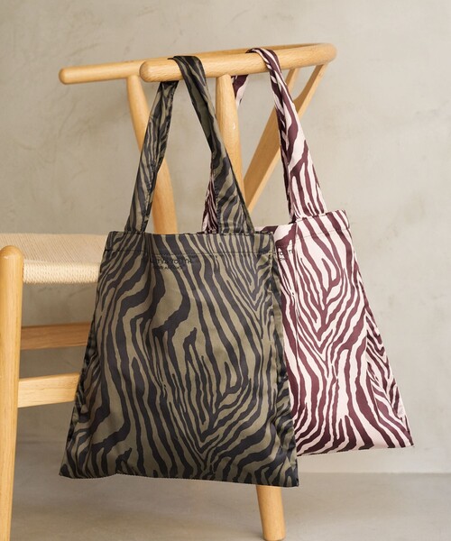 BEAUTY＆YOUTH UNITED ARROWS トートバッグ ゼブラ パッカブル トート