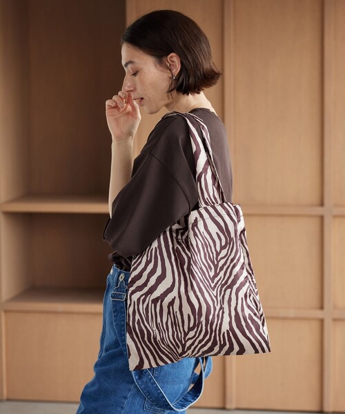 BEAUTY＆YOUTH UNITED ARROWS トートバッグ ゼブラ パッカブル トート