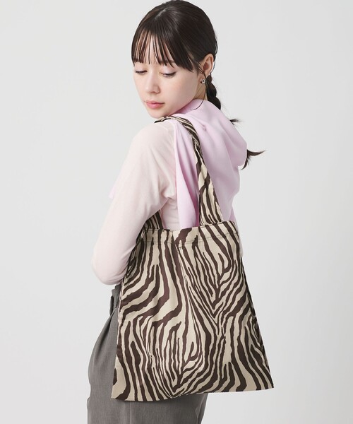 BEAUTY＆YOUTH UNITED ARROWS トートバッグ ゼブラ パッカブル トート