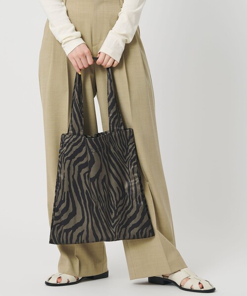 BEAUTY＆YOUTH UNITED ARROWS トートバッグ ゼブラ パッカブル トート