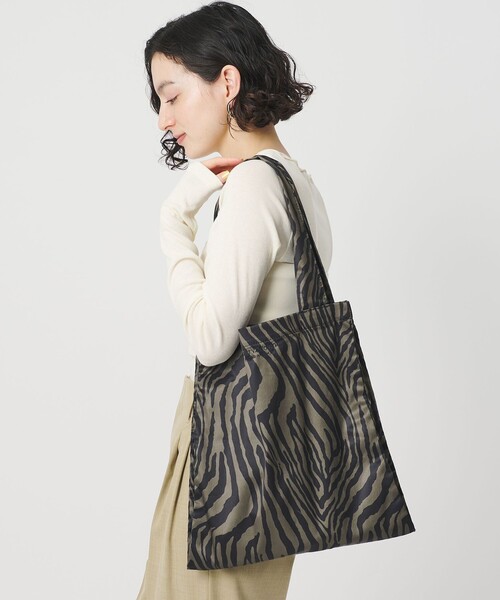 BEAUTY＆YOUTH UNITED ARROWS トートバッグ ゼブラ パッカブル トート