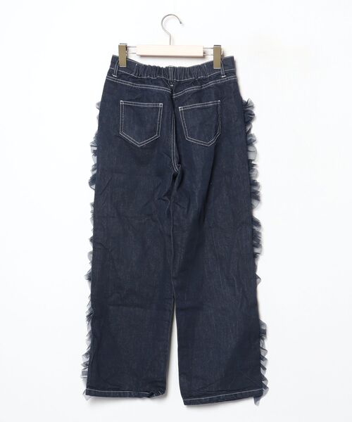「merry jenny」 デニムパンツ FREE インディゴブルー レディース_画像2