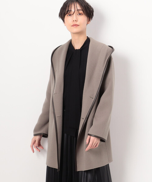 「K.T KIYOKO TAKASE」 コート 9号 ブラウン レディース_画像4