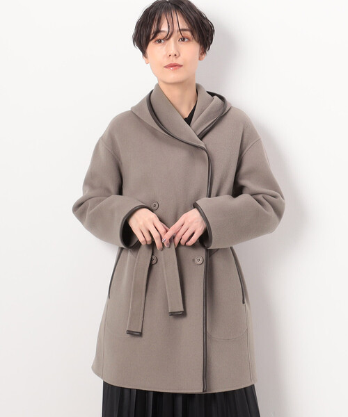 「K.T KIYOKO TAKASE」 コート 9号 ブラウン レディース_画像5