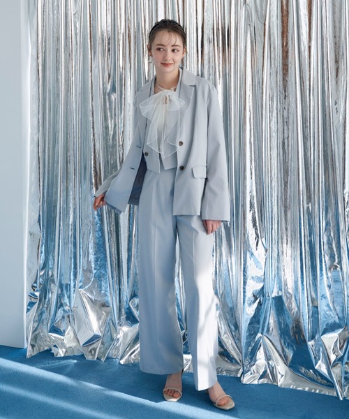 「archives」 テーラードジャケット MEDIUM アイボリー レディース_画像7