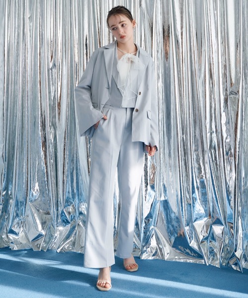 「archives」 テーラードジャケット MEDIUM アイボリー レディース_画像8