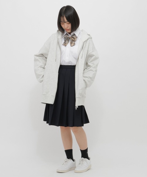 GLOBAL WORK(グローバルワーク) パーカー ポイント刺繍ダブルZIP GLOBAL WORK(グローバルワーク) パーカー ポイント刺繍ダブルZIP